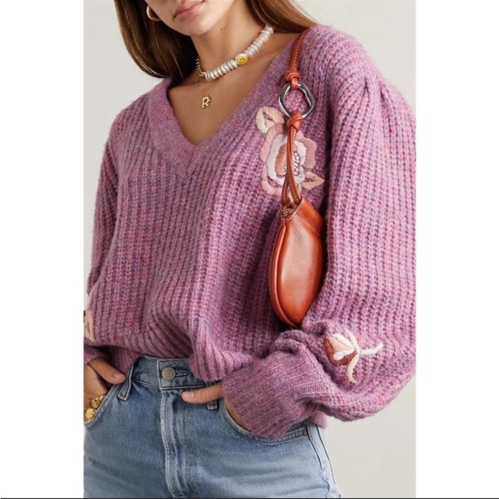 NWOT loveShackFancy ridge pull over size small